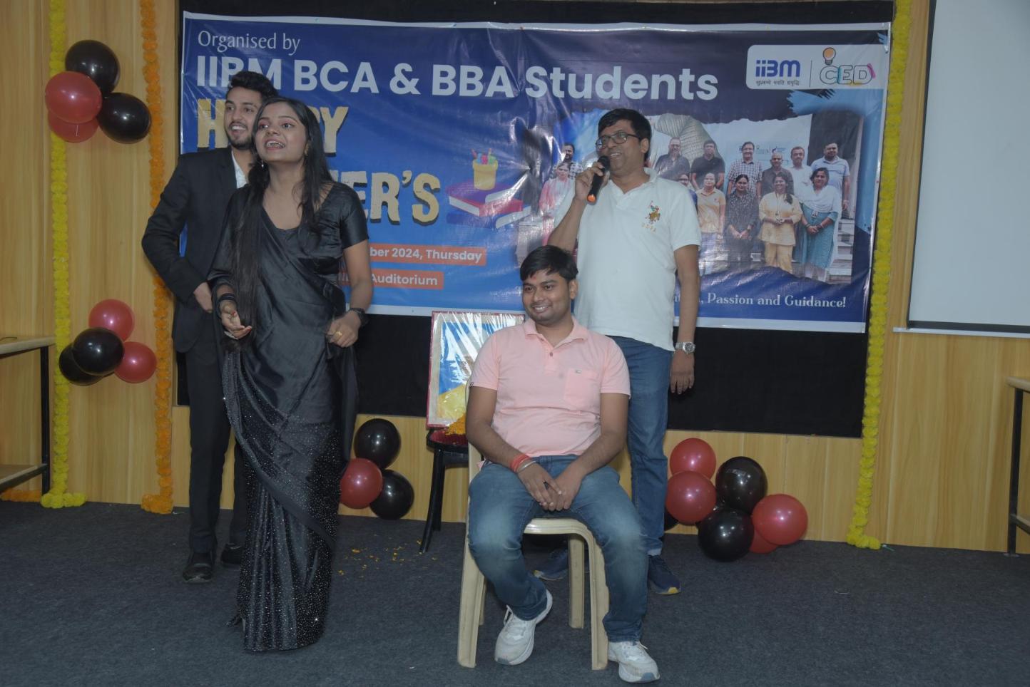 Teacher’s Day Celebration at IIBM – Honouring Educators with Joy and Gratitude